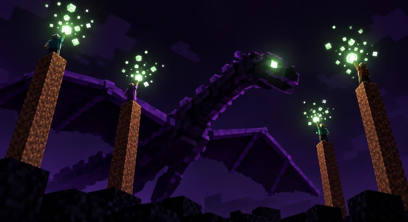 Four Google DeepMind AI agents beat Minecraft in 27 hours